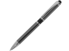 Ручка металлическая шариковая Isabella (оружейная сталь/черный/темно-серый) 