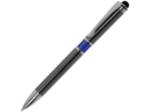 Ручка металлическая шариковая Isabella (оружейная сталь/синий/темно-серый) 