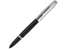 Ручка перьевая Parker 51 Core, F (черный/серебристый) 