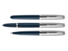Ручка перьевая Parker 51 Core, F (темно-синий/серебристый)  (Изображение 5)
