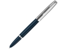 Ручка перьевая Parker 51 Core, F (темно-синий/серебристый) 