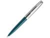 Ручка шариковая Parker 51 Core (бирюзовый/серебристый)  (Изображение 1)