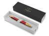 Ручка шариковая Parker IM Premium (красный/золотистый)  (Изображение 2)