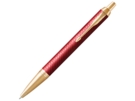 Ручка шариковая Parker IM Premium (красный/золотистый) 