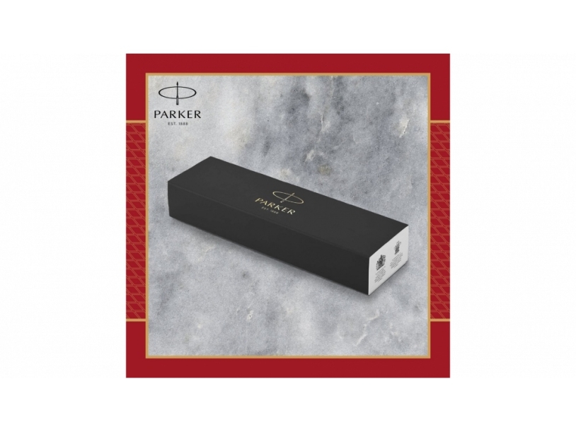 Ручка шариковая Parker IM Premium (красный/золотистый)  (Изображение 6)