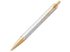 Ручка шариковая Parker IM Premium (белый/золотистый)  (Изображение 1)