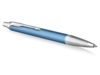 Ручка шариковая Parker IM Premium (голубой/серебристый)  (Изображение 3)