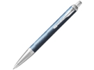 Ручка шариковая Parker IM Premium (голубой/серебристый) 