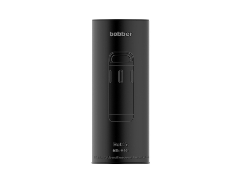 Вакуумный термос с керамическим покрытием бытовой, тм bobber, 590 мл. Артикул Bottle-590 Sand Grey  (Изображение 12)