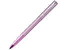 Ручка роллер Parker Vector (розовый/серебристый) 