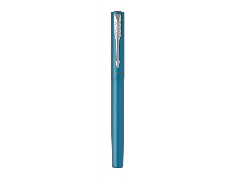 Перьевая ручка Parker Vector XL Teal CT, цвет чернил blue, перо: F, в подарочной упаковке. (Изображение 4)