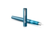 Перьевая ручка Parker Vector, F (синий/серебристый)  (Изображение 3)