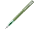 Перьевая ручка Parker Vector, F (зеленый/серебристый) 