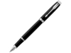 Перьевая ручка Parker IM, F (черный/серебристый)  (Изображение 1)