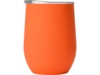 Вакуумная термокружка Sense Gum, непротекаемая крышка, soft-touch (оранжевый)  (Изображение 3)