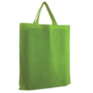 Сумка для покупок из хлопка &quot;Eco&quot;; зеленый; 38х42 см; 100% хлопок; шелкография