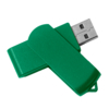 USB flash-карта SWING (16Гб), зеленый, 6,0х1,8х1,1 см, пластик (Изображение 1)