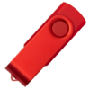 USB flash-карта DOT (8Гб), красный, 5,8х2х1,1см, пластик, металл (Изображение 1)