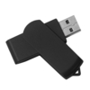 USB flash-карта SWING (8Гб), черный, 6,0х1,8х1,1 см, пластик (Изображение 1)
