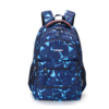 Рюкзак TORBER CLASS X, темно-синий с орнаментом, полиэстер, 45 x 30 x 18 см (Изображение 1)