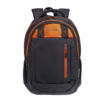 Рюкзак TORBER CLASS X, черный с оранжевой вставкой, полиэстер 900D, 45 x 32 x 16 см (Изображение 1)