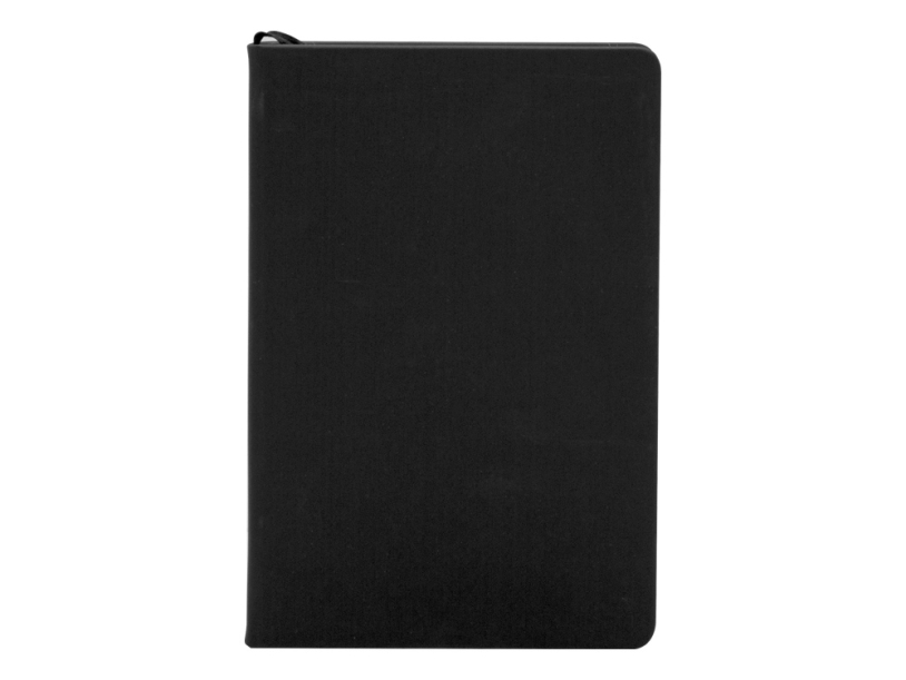 Бизнес-блокнот А5 С3 soft-touch с магнитным держателем для ручки (черный)  (Изображение 2)