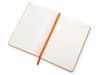 Бизнес-блокнот А5 С3 soft-touch с магнитным держателем для ручки (оранжевый)  (Изображение 4)