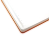 Бизнес-блокнот А5 С3 soft-touch с магнитным держателем для ручки (оранжевый)  (Изображение 5)