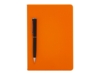 Бизнес-блокнот А5 С3 soft-touch с магнитным держателем для ручки (оранжевый)  (Изображение 7)
