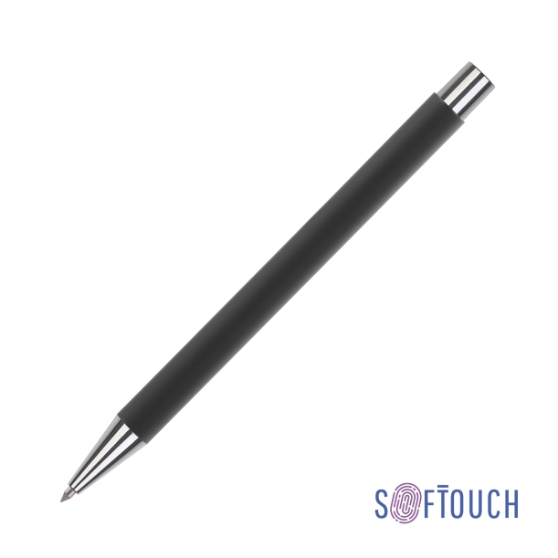 Карандаш "Aurora" из переработанного алюминия, покрытие soft touch (черный) (Изображение 1)