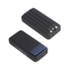 Зарядное (22.5W) устройство "Top Grade SOFTTOUCH" 20000 mAh с подсветкой логотипа, встроенными кабелями и цифровым индикатором заряда (Изображение 3)