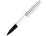 Ручка-роллер Embleme Ecru (белый/серебристый)  (Изображение 1)