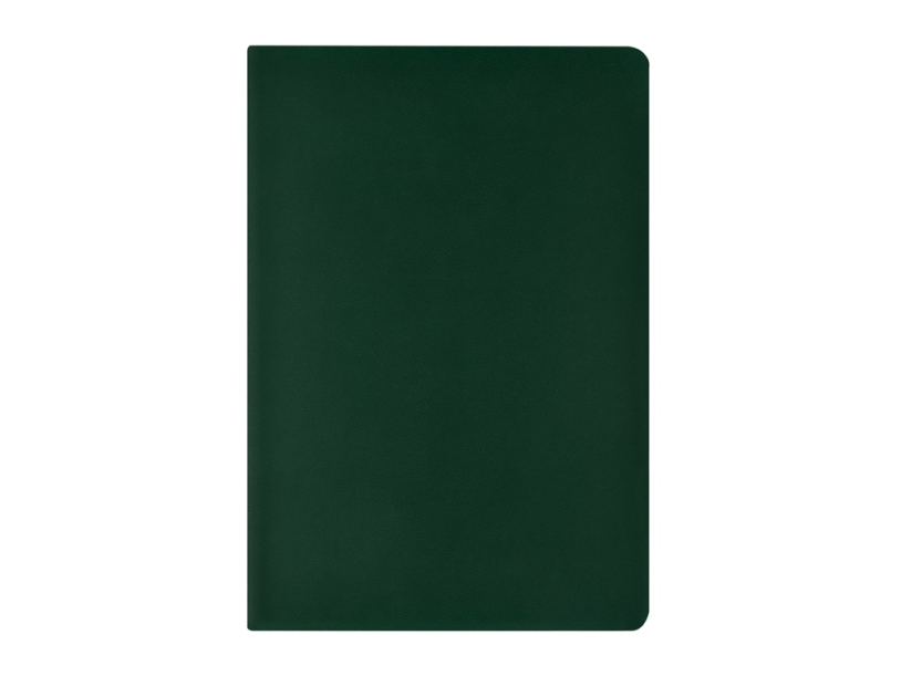 Бизнес тетрадь А5 Megapolis Velvet flex soft touch (зеленый)  (Изображение 2)