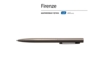 Ручка металлическая шариковая Firenze (коричневый)  (Изображение 2)
