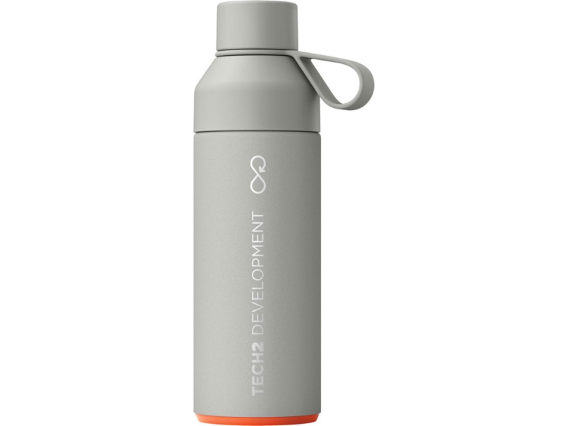 Бутылка для воды Ocean Bottle, 500 мл (серый)  (Изображение 5)