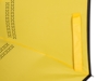 Зонт-трость наоборот Inversa, полуавтомат, черный/желтый (Р) (Изображение 6)