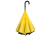 Зонт-трость наоборот Inversa, полуавтомат, черный/желтый (Р) (Изображение 8)