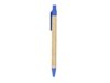 Блокнот А5+ ALANI с шариковой ручкой (бежевый/синий)  (Изображение 3)