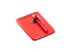 Мини-блокнот ARCO с шариковой ручкой (красный)  (Изображение 3)