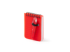 Мини-блокнот ARCO с шариковой ручкой (красный)  (Изображение 6)