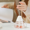 Светодиодный USB увлажнитель-аромадиффузор Cone, белый (Изображение 5)
