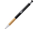 Ручка-стилус металлическая шариковая OLTEN (натуральный/черный) 