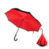 Зонт-трость механический  Chaplin, черно-красный-S (Изображение 1)