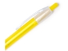 Ручка пластиковая шариковая ONTARIO (желтый)  (Изображение 3)