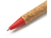 Ручка шариковая COMPER Eco-line с корпусом из пробки (натуральный/красный)  (Изображение 2)