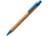 Ручка шариковая COMPER Eco-line с корпусом из пробки (натуральный/голубой)  (Изображение 1)
