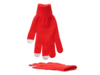 Сенсорные перчатки ZELAND (красный)  (Изображение 4)