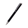 Ручка металлическая Titan софт-тач, черная-S (Изображение 1)