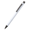 Ручка металлическая Лоуретта, белый (Изображение 1)
