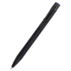 Ручка металлическая Саншайн софт-тач (цветная гравировка), синий (Изображение 1)